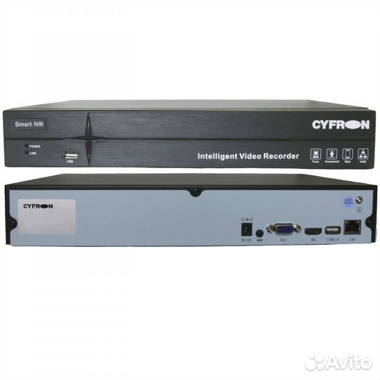 IP видеорегистратор Cyfron NV3232, 8Мп, 32 канала