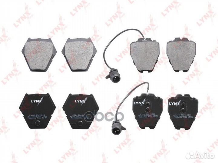 Колодки тормозные дисковые перед BD1218 LYN