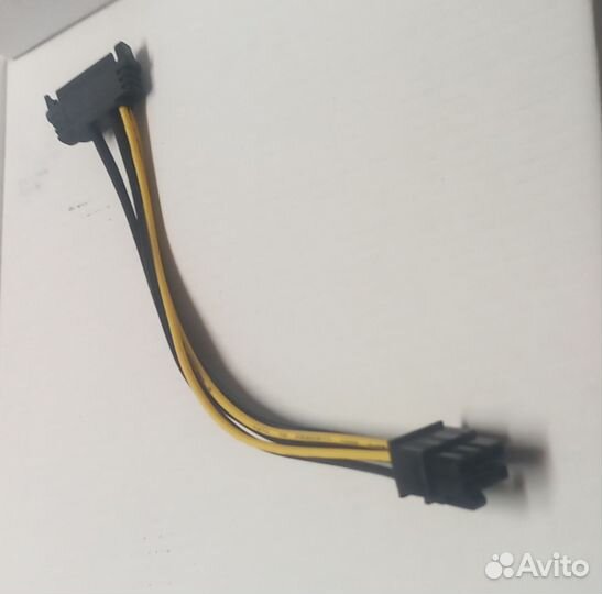 Удлинитель переходник с SATA 6 pin (20 см)
