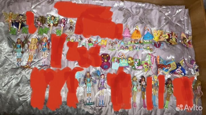 Разные Фигурки Винкс энчантикс пикси winx