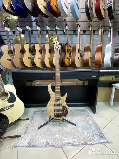 Бас гитара 5 струн cort B5-element OPN