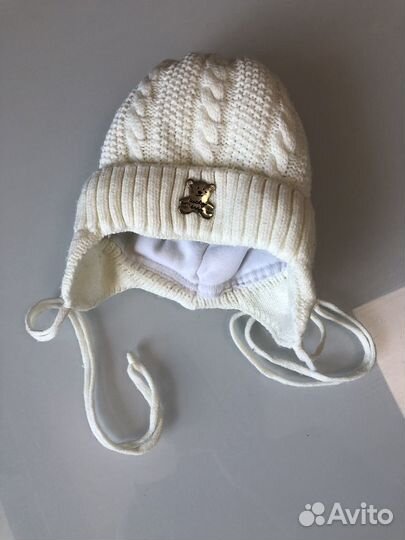 Шапочка зимняя на новорожденнозизима