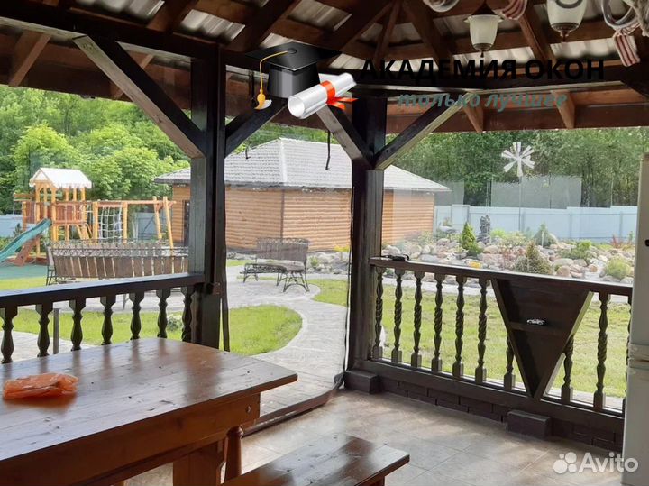 Мягкие пвх окна на террасу