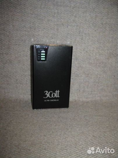 Внешний аккумулятор 3Cott 3C-PB-130CR2L-B