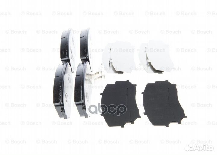 Колодки тормозные дисковые перед 0986494375 Bosch