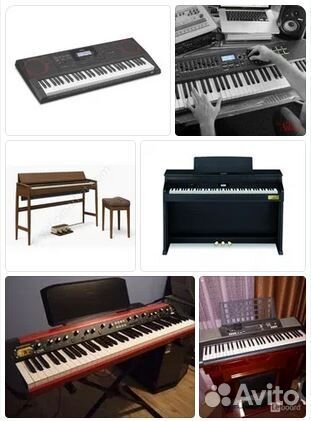 Пианино от 20000 и Синтезаторы новые, гарантия