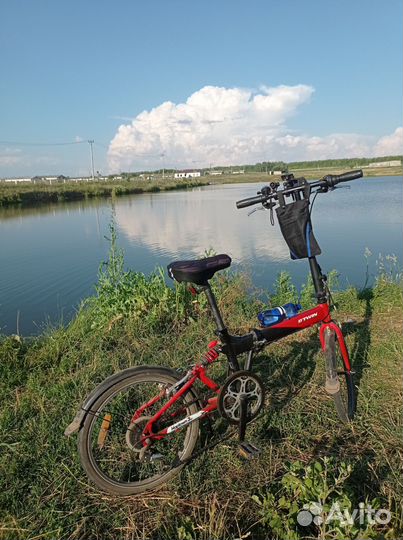 Велосипед b-twin складной