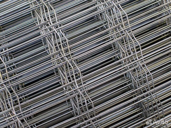 Сетка сварная оцинкованная ячейка 50*100/50 Высота 1,8м