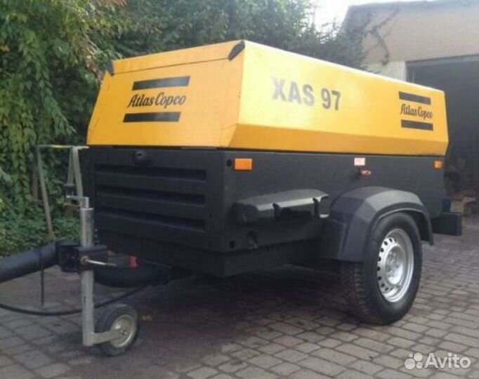 Компрессор, аренда компрессора Atlas Copco XAS97