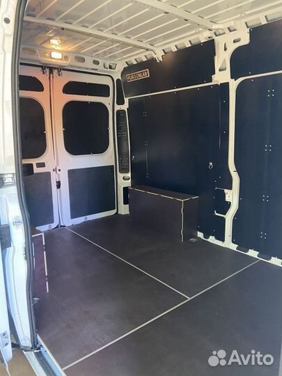 Обшивка кузова фанерой Пежо Боксер L2H2