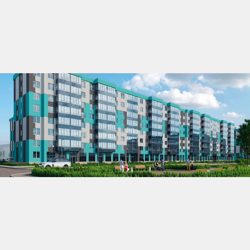 Квартира-студия, 28 м², 1/8 эт.