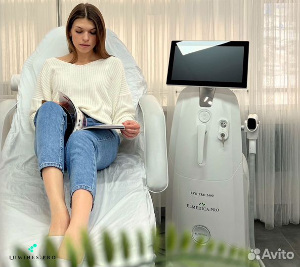 Диодный лазер для эпиляции Люминес. MaxPro 2000вт