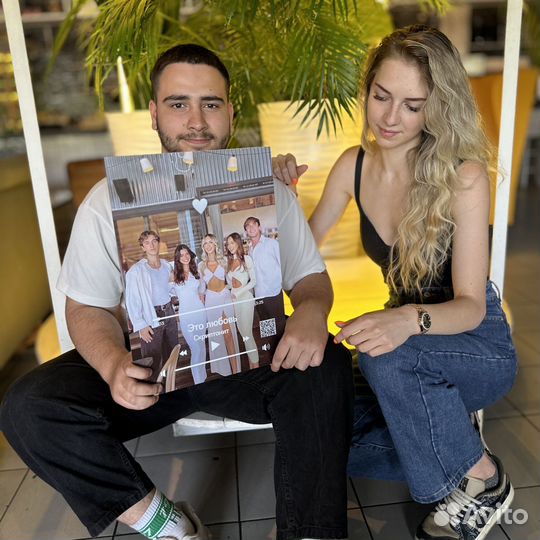 Витраж с вашим фото