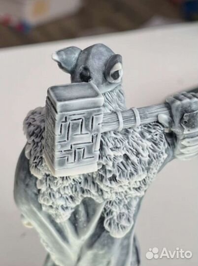 Тор и Один фигурки богов из гипса