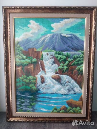 Картина (вышивка крестом)