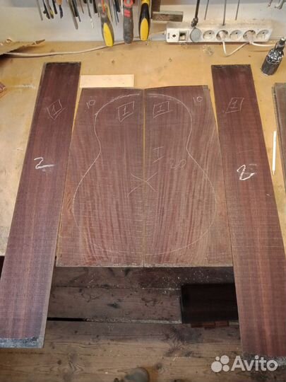 Индийский палисандр для гитар