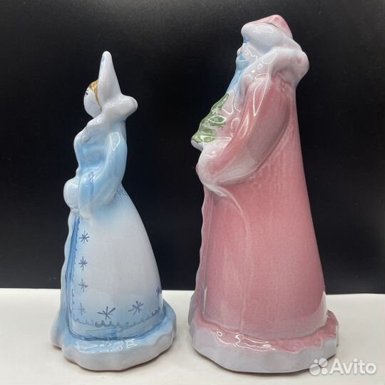 Статуэтки деда мороза и снегурочки СССР (Сзр)