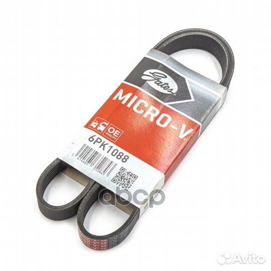 Ремень поликлиновой Gates 6PK1088 Gates