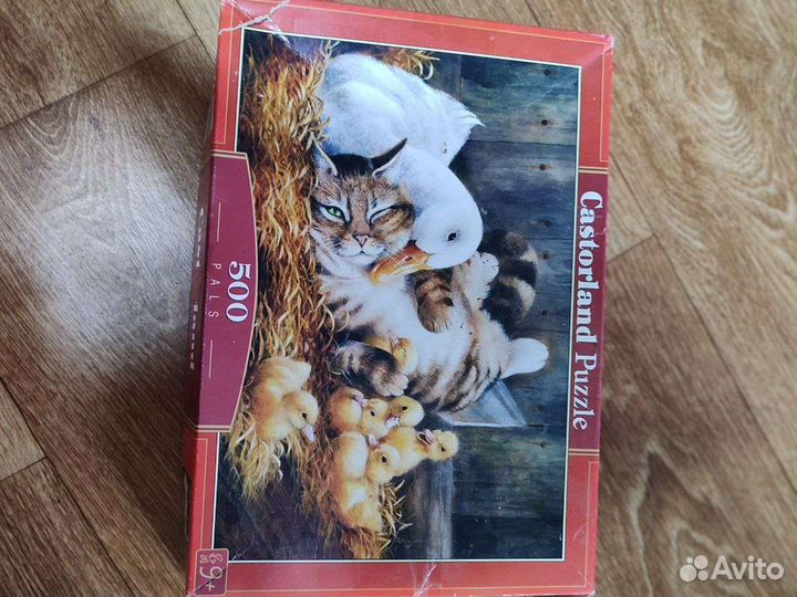 Пазлы б/у