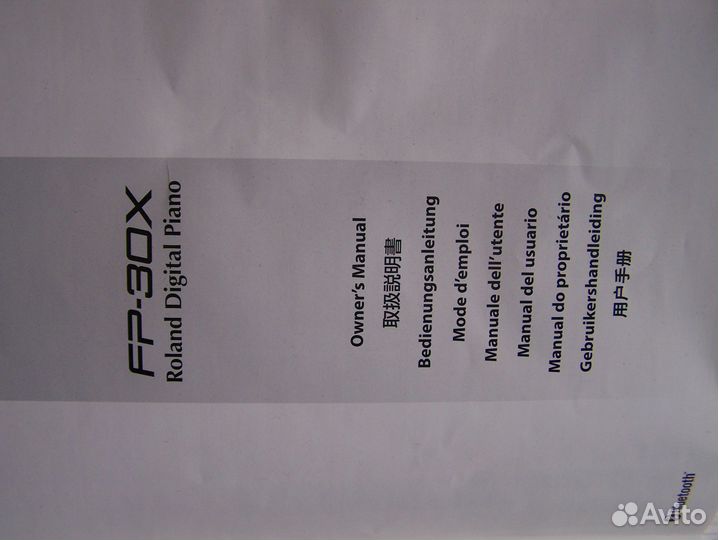 Электронное пианино Roland FP-30X