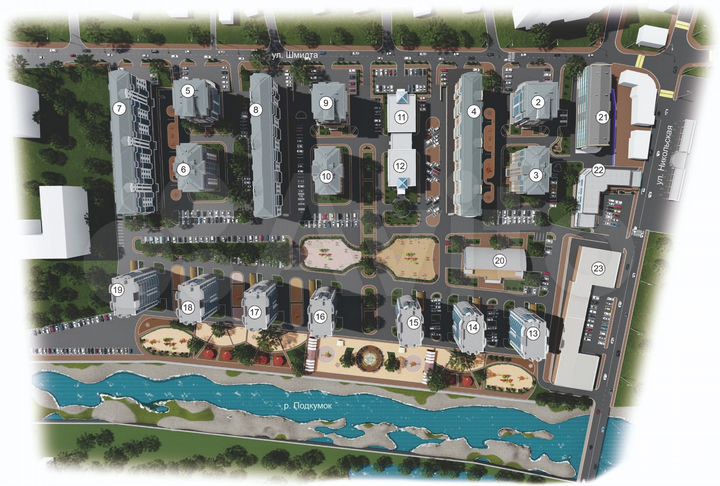 1-к. квартира, 44,9 м², 3/9 эт.