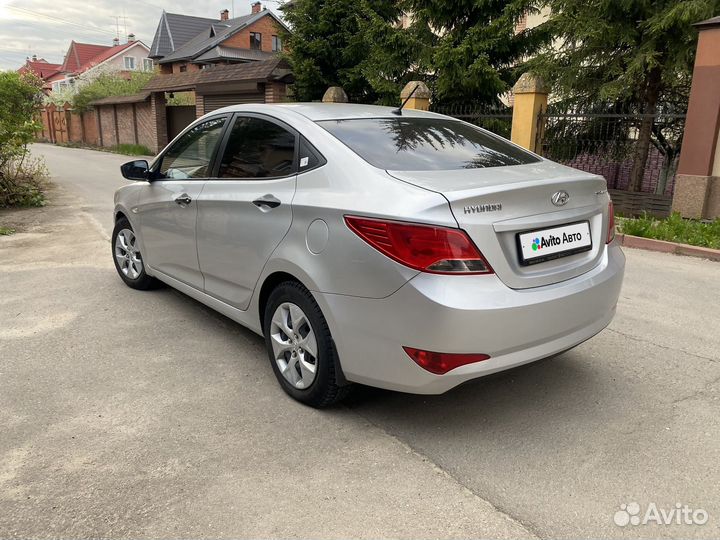 Hyundai Solaris 1.4 AT, 2015, 125 454 км