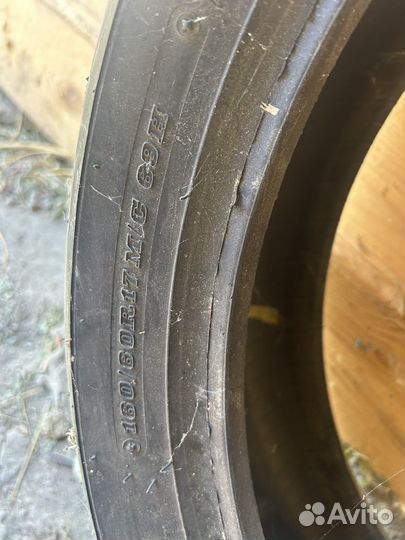 Задняя резина