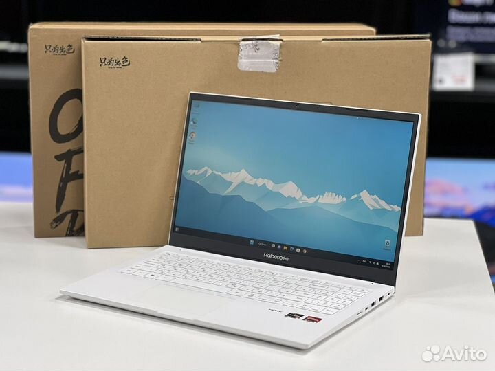 Новый ноут IPS Ryzen 5 5500U 16G озу SSD512g