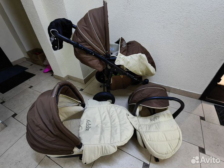 Коляска zippy 3 в 1