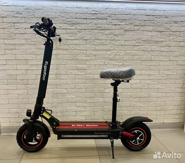 Электросамокат kugoo max speed новый