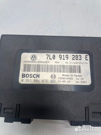 Блок управления парктроником Porsche Cayenne 955