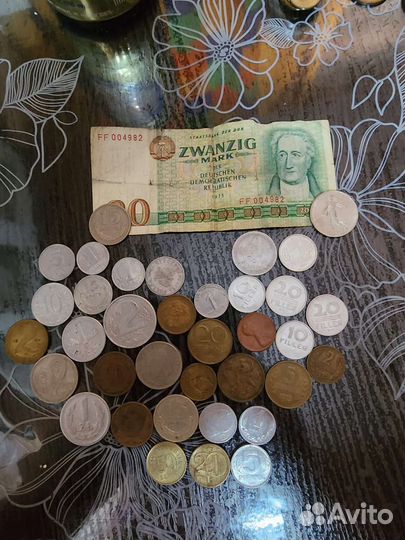 Старые иностранные деньги