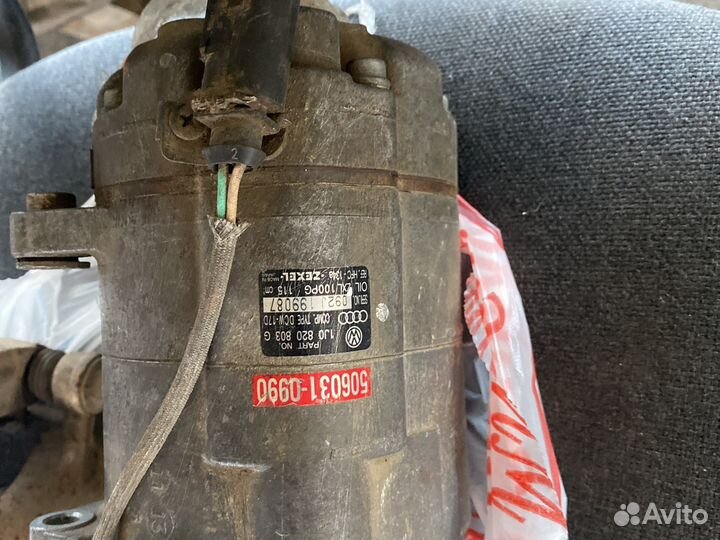 Компрессор кондиционера golf 4 audi a3