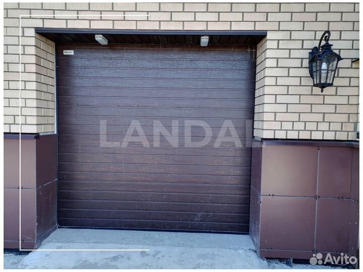 Гаражные секционные ворота