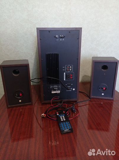 Мультимедийная акустическая система колонки сабвуф