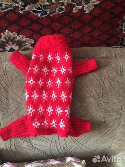 Вязанная одежда для животных