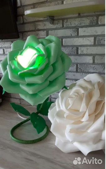 Цветы из изолона
