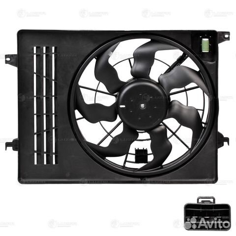 Вентилятор радиатора hyundai iX35 / KIA sportage I
