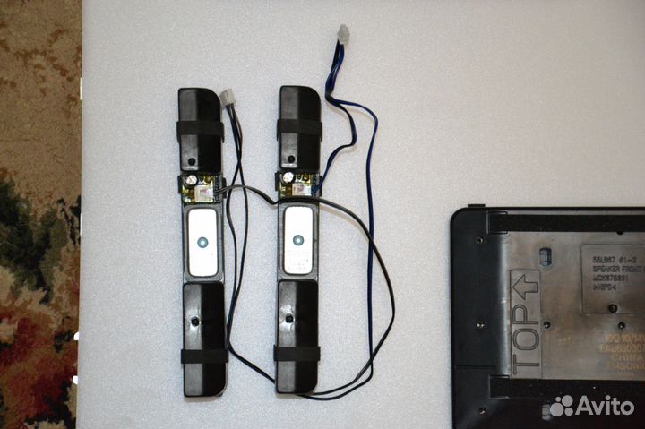 Остатки телевизора LG 42LB673V в разборе