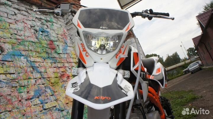 Питбайк kayo TT140 (кикстартер) в наличии