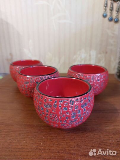 Чашки (пиалы) для чая, керамика, азия