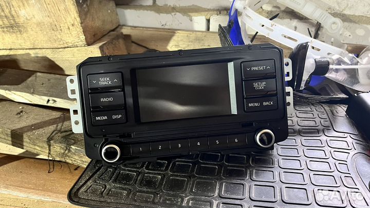 Магнитола на kia rio 4