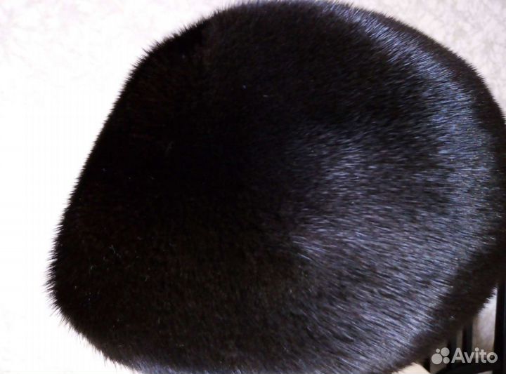 Берет норковый новый