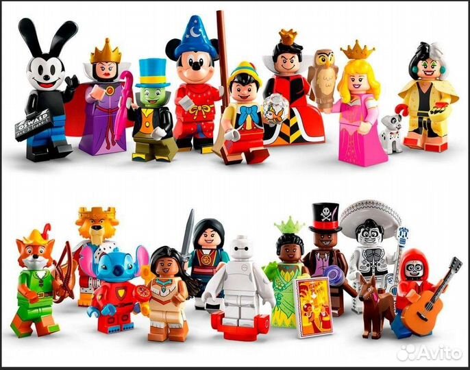 Лего фигурки Дисней (вся серия) 18 шт
