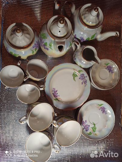 Чайный сервиз СССР дулево