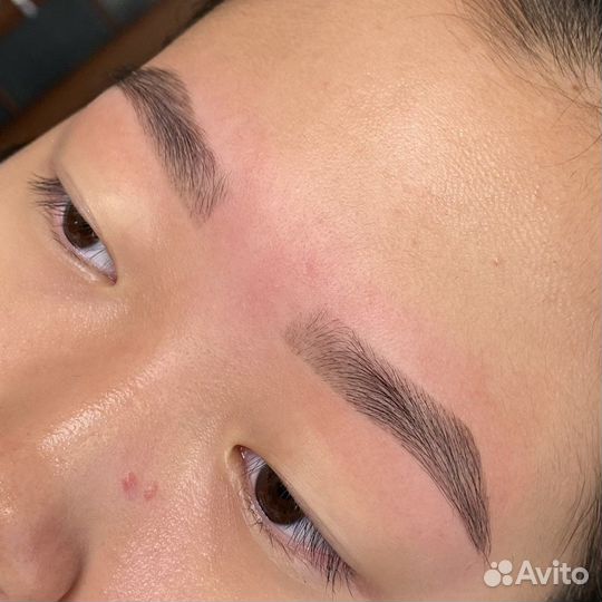 Оформление бровей