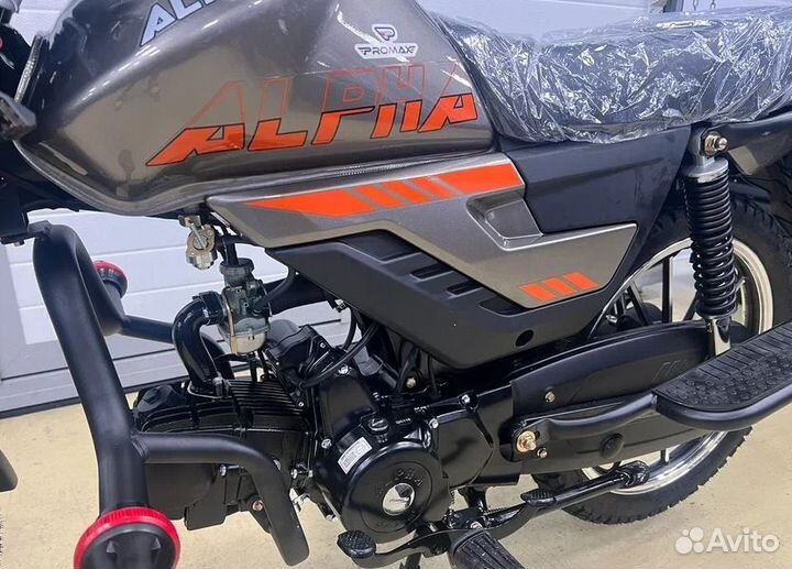 Мопед promax alpha pride 130 (49) серый
