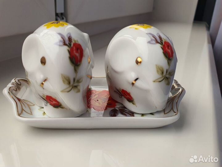 Заварной чайник, набор д/специй, подстаканник