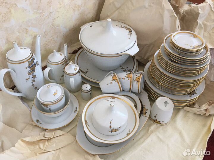Набор посуды фарфор гдр