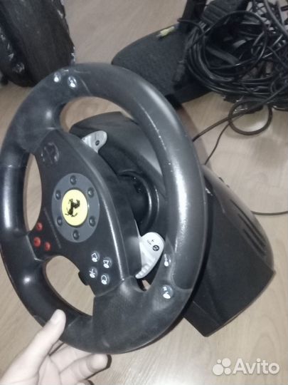 Руль с пидалями для игр на приставке